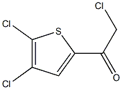 2-CHLOROACETYL-4,5-DICHLOROTHIOPHENE 구조식 이미지