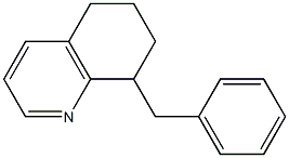 8-BENZYL-5,6,7,8-TETRAHYDROQUIOLINE 구조식 이미지