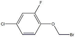 2-CHLORO-4-FLORO-5-BROMOMETHOXYBENZENE Structure