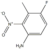 4-FLUORO-3-METHYL-2-NITROANILIN Structure