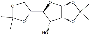 a-D-Allofuranose, 1,2:5,6-bis-O-(1-methylethylidene)- Structure