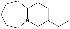 3-Ethyldecahydropyrido[1,2-A]Azepine 구조식 이미지