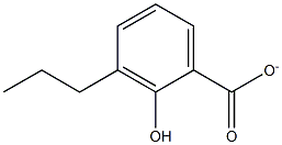 3-N-Propyl Salicylate Structure