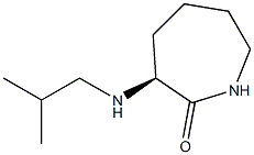 (s)-3-(isobutylamino)azepan-2-one 구조식 이미지