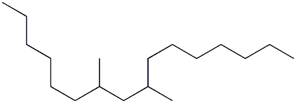 7,9-dimethylhexadecane 구조식 이미지