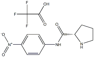 L-Proline p-nitroanilide trifluoracetate Structure