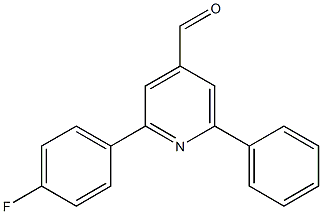 2-(4-fluorophenyl)-6-phenylpyridine-4-carbaldehyde Structure