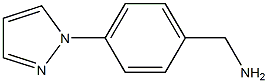 (4-(1H-pyrazol-1-yl)phenyl)methanamine 구조식 이미지