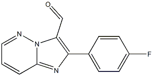 2-(4-fluorophenyl)imidazo[1,2-b]pyridazine-3-carbaldehyde Structure