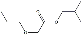 ISO-BUTYL PROPOXYACETATE 구조식 이미지