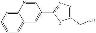 (2-QUINOLIN-3-YL-1H-IMIDAZOL-5-YL)METHANOL Structure