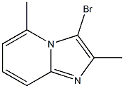 3-BROMO-2,5-DIMETHYLIMIDAZO[1,2-A]PYRIDINE Structure