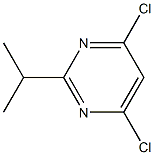 4,6-DICHLORO-2-ISOPROPYLPYRIMIDINE Structure