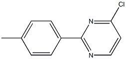 4-CHLORO-2-(4-METHYLPHENYL)PYRIMIDINE Structure