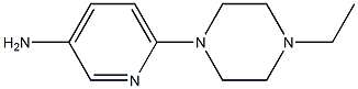 6-(4-ETHYLPIPERAZIN-1-YL)PYRIDIN-3-AMINE Structure