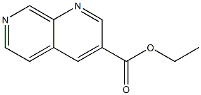 ETHYL 1,7-NAPHTHYRIDINE-3-CARBOXYLATE Structure