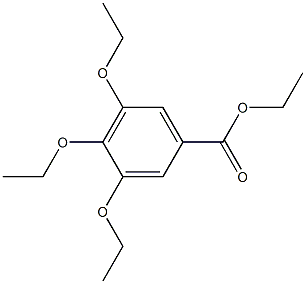 ETHYL 3,4,5-TRIETHOXYBENZOATE 구조식 이미지