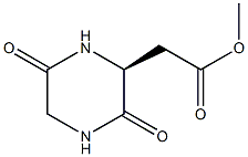 METHYL ((S)-3,6-DIOXOPIPERAZIN-2-YL)ACETATE Structure