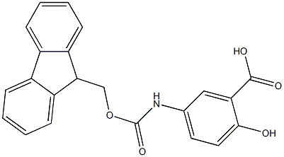 Fmoc-5-Amino salicylic acid Structure