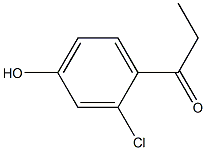 1-(2-chloro-4-hydroxyphenyl)propan-1-one Structure