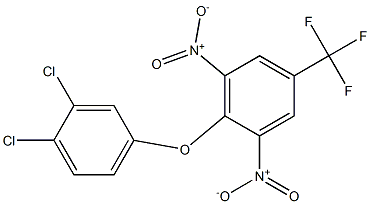 2-(3,4-dichlorophenoxy)-1,3-dinitro-5-(trifluoromethyl)benzene Structure