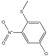5-Chloro-2-(methylthio)nitrobenzene 구조식 이미지