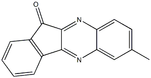 7-methyl-11H-indeno[1,2-b]quinoxalin-11-one Structure