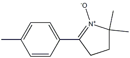 2,2-dimethyl-5-(4-methylphenyl)-3,4-dihydro-2H-pyrrolium-1-olate 구조식 이미지