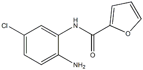 N-(2-amino-5-chlorophenyl)-2-furamide 구조식 이미지