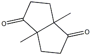 3a,6a-dimethylperhydropentalene-1,4-dione 구조식 이미지