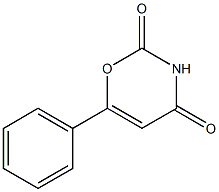 6-phenyl-3,4-dihydro-2H-1,3-oxazine-2,4-dione 구조식 이미지