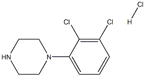 1-(2,3-Dichlorphenyl)piperazine HCl 구조식 이미지