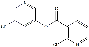 5-chloro-3-pyridyl 2-chloronicotinate Structure