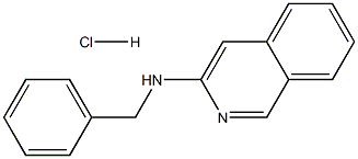 3-isoquinolyl(phenyl)methylamine hydrochloride Structure