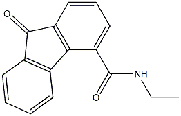 N4-ethyl-9-oxo-9H-fluorene-4-carboxamide 구조식 이미지