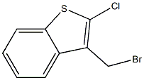 3-Bromomethyl-2-chlorobenzo[b]thiophene 구조식 이미지