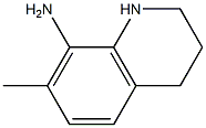 7-methyl-1,2,3,4-tetrahydro-8-quinolinamine 구조식 이미지