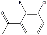 1-(3-chloro-2-fluorophenyl)ethan-1-one Structure