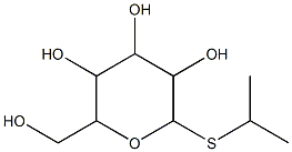 2-(hydroxymethyl)-6-(isopropylthio)tetrahydro-2H-pyran-3,4,5-triol Structure