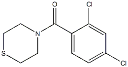 (2,4-dichlorophenyl)(1,4-thiazinan-4-yl)methanone 구조식 이미지