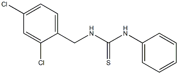 N-(2,4-dichlorobenzyl)-N'-phenylthiourea 구조식 이미지