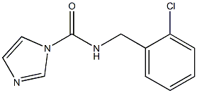 N-(2-chlorobenzyl)-1H-imidazole-1-carboxamide 구조식 이미지