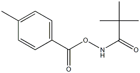 2,2-dimethyl-N-[(4-methylbenzoyl)oxy]propanamide 구조식 이미지
