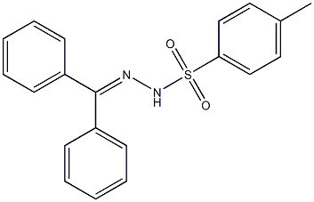 N'-(diphenylmethylene)-4-methylbenzenesulfonohydrazide 구조식 이미지