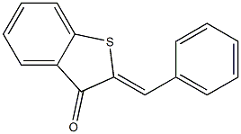 2-benzylidene-2,3-dihydrobenzo[b]thiophen-3-one 구조식 이미지