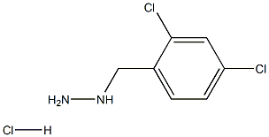 (2,4-dichlorobenzyl)hydrazine hydrochloride 구조식 이미지