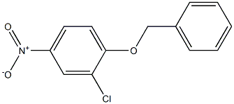 1-(benzyloxy)-2-chloro-4-nitrobenzene Structure