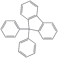 9,9-diphenyl-9H-fluorene 구조식 이미지