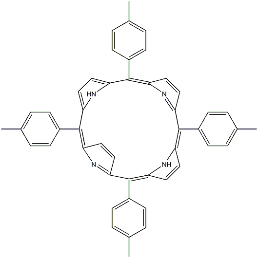 2,7,12,17-tetra(4-methylphenyl)-21,22,23,24-tetraazapentacyclo[16.2.1.1~3,6~.1~8,11~.1~13,16~]tetracosa-1,3,5,7,9,11(23),12,14,16,18(21),19-undecaene 구조식 이미지