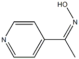 1-(4-pyridinyl)-1-ethanone oxime 구조식 이미지